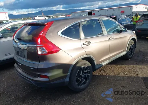 2016 Honda Cr-V Se from USA, damaged, VIN 2HKRM3H48GH529035
